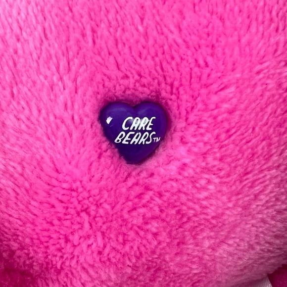 Care Bears 14” Share Bear Unicorn 2021 Hoodie Friends Collector Purple Plush EUC - Picture 4 of 9